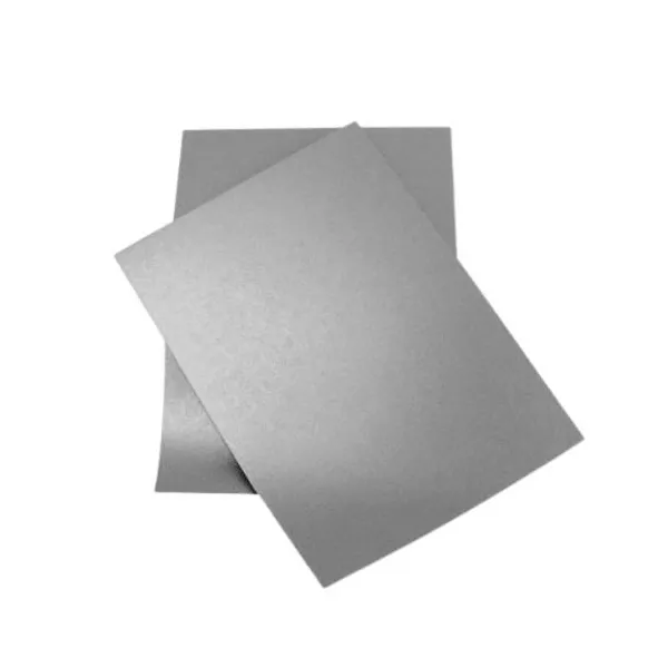 Cartulina pliego Muresco 44,5 x63 cmx 20 unid.plata