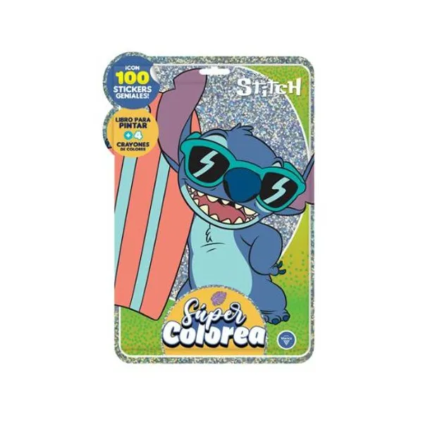 Flow pack editorial vertice super colorea Stitch