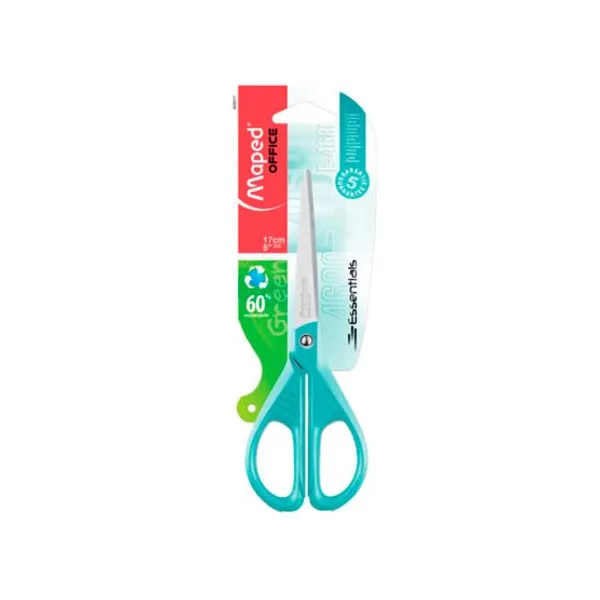 Tijera Maped essentials green pastel 17 cmbl.x 1 unid.