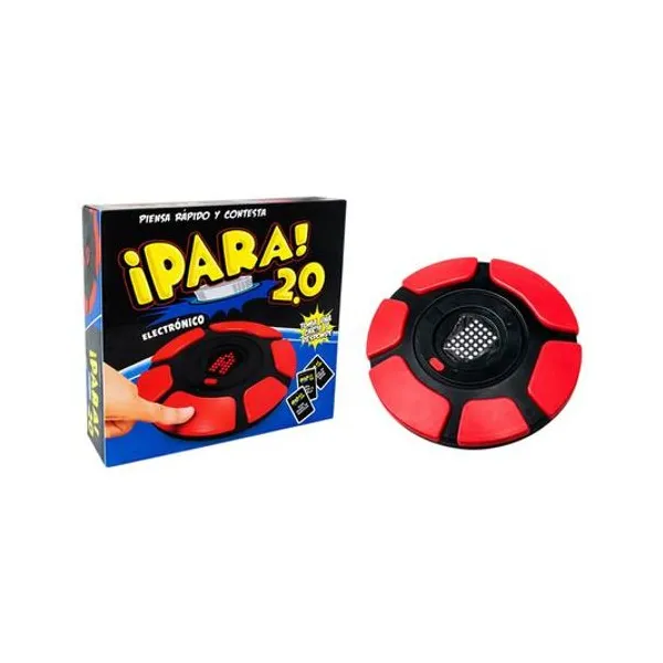 Juego de palabras ¡para! 2.0 electrónico en caja 18x17.5x4 cm