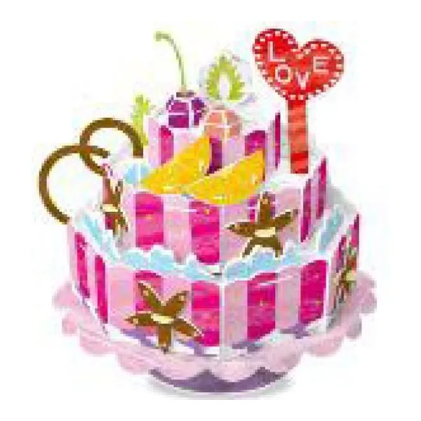 Rompecabezas 3d mini torta 39 pcs 30 22 cm