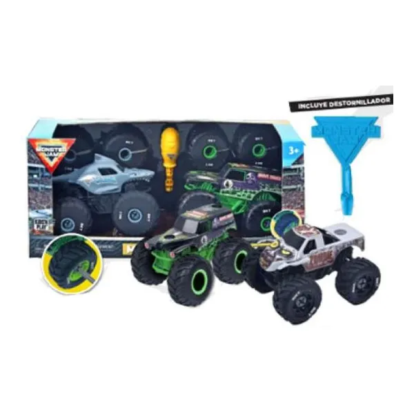 Monster jam - 1:32 - gd + zb in box x2