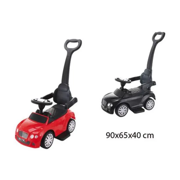 Pata pata auto deportivo 2 en 1 con luz y sonido (2 colores)