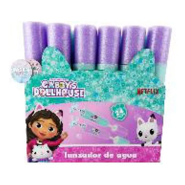 Lanzador de agua gabby´s dollhouse