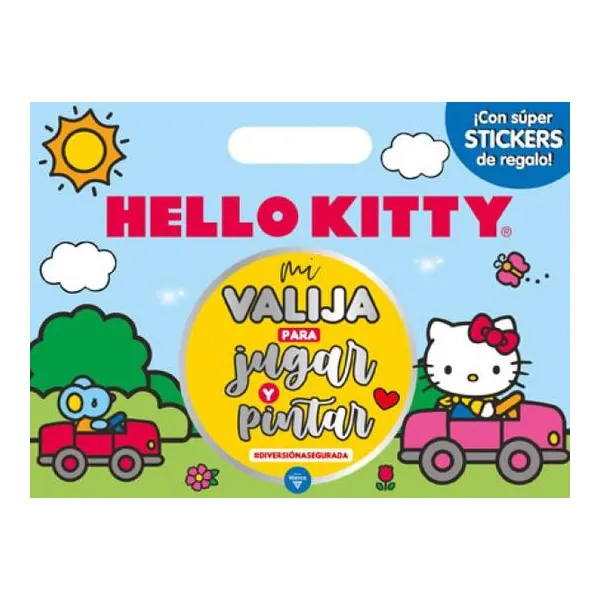 Hello kitty valija coloring/activity n.° 3 - hello kitty