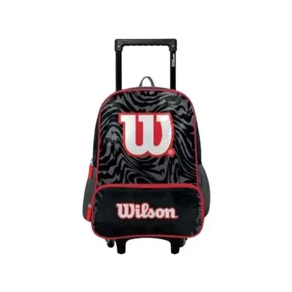 Mochila 17" con carro roja wilson