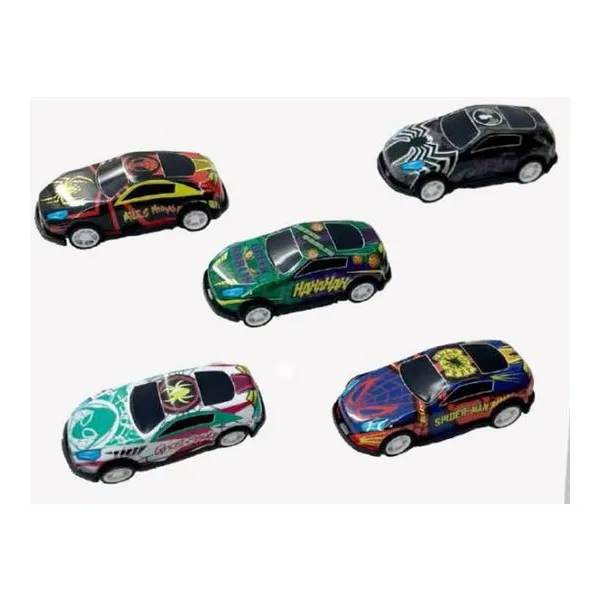 Spiderman metalic pull back action serie dl