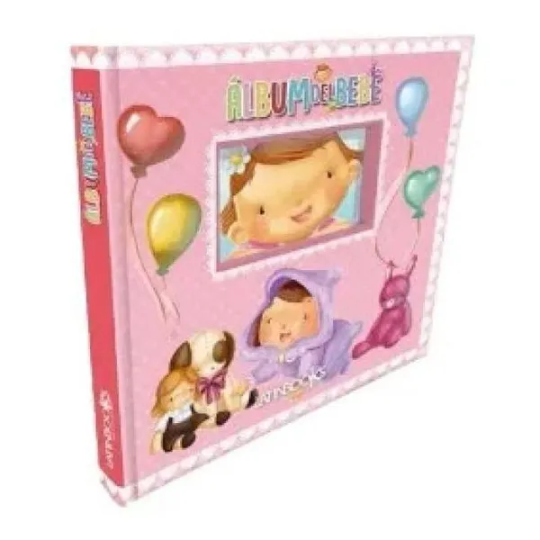 Libro bebé rosa