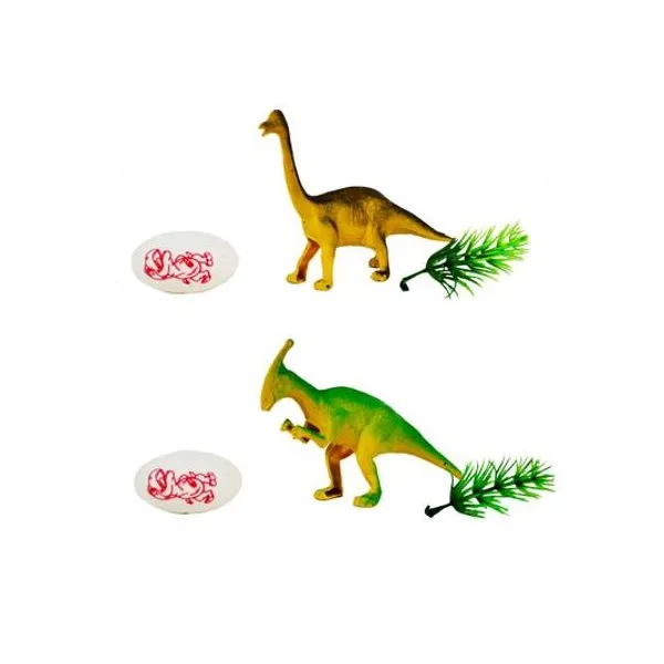 Set de dinosaurio x3 en bolsa 16x14x3 cm x1 surtido