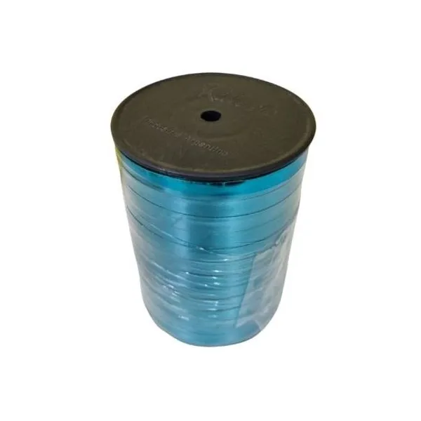 Cinta ribbonette metalizada 9 mmx 250 mtsverde