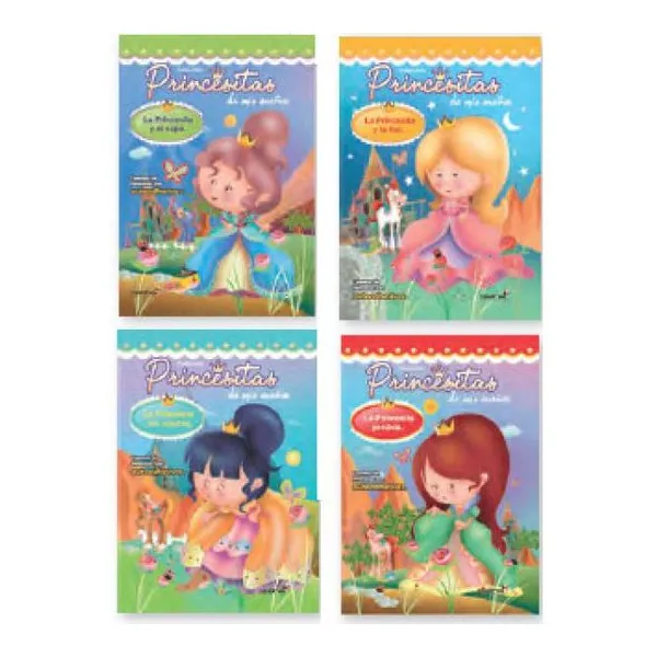 Princesitas de mis sueños - 4 titulos