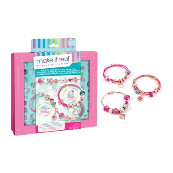 Make it real pulseras de dije de halo 28pz