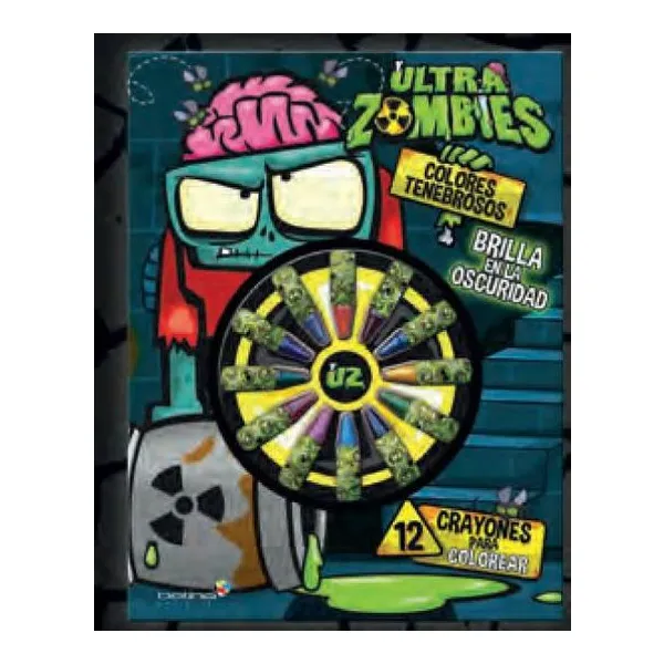 Ultra zombies rueda de colores tenebrosos