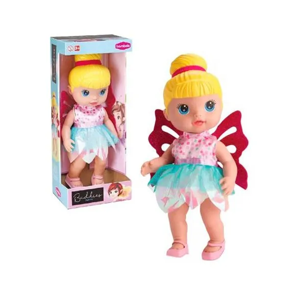 Muñeca buddies hada 32 cm en caja 16x37 cm bambola