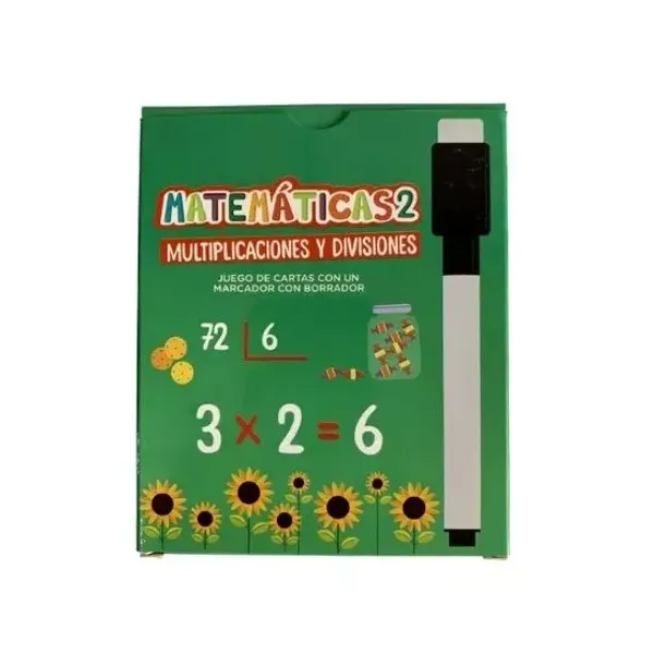 Cartas educativas barco de papel matematicas 2-multiplicaciones y divisiones
