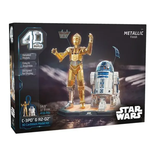 4d puzzles Disney star wars c3po & r2d2 416 pzas