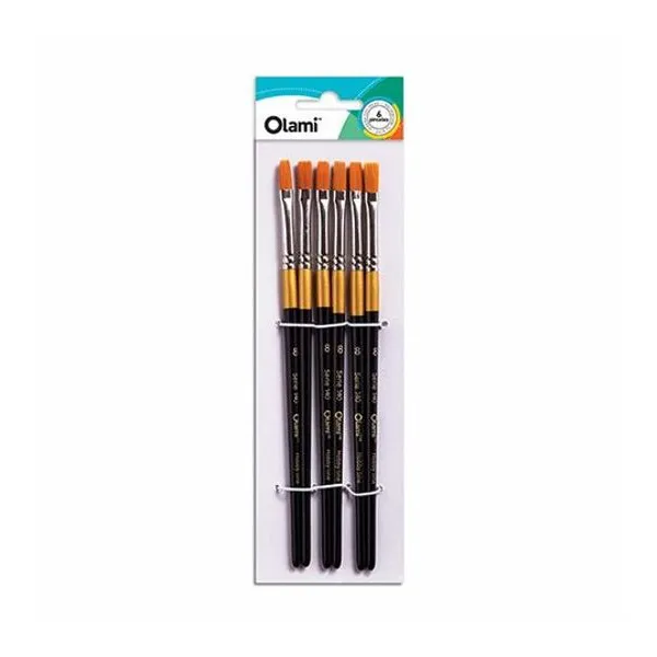 Pincel olami chato 140 n.° 1 x6