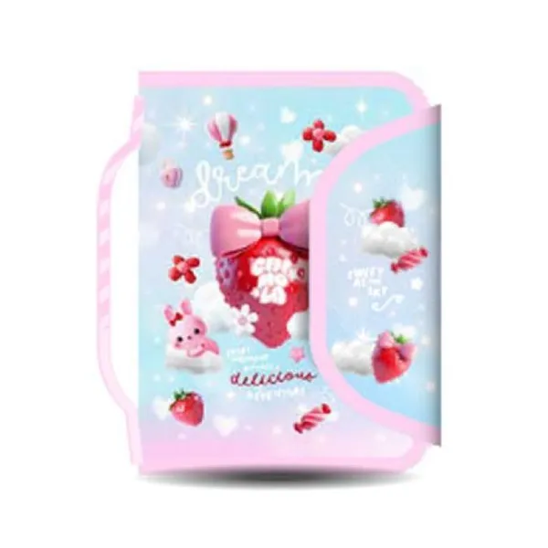 Cartuchera my friends: strawberry sky 22x17x4 cm