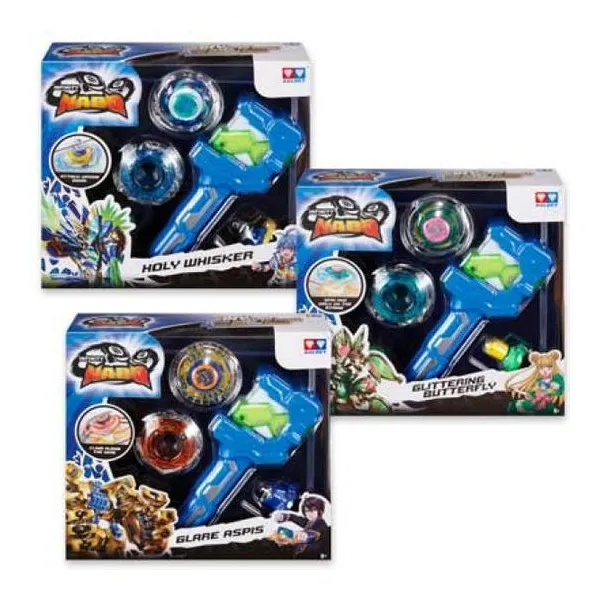 Set lanzador trompo infinity nado 15x18x5 cm