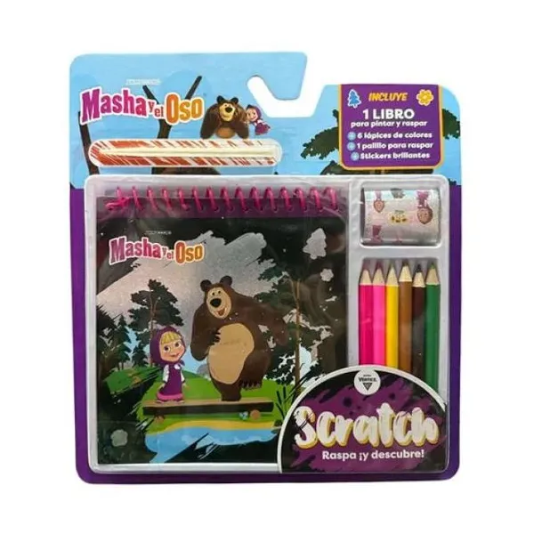 Blister scratch_ddn25 n.° 2 masha y el oso