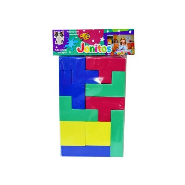 Figuras geometricas 24 mm con imán x10 unidades en bolsa jonitos