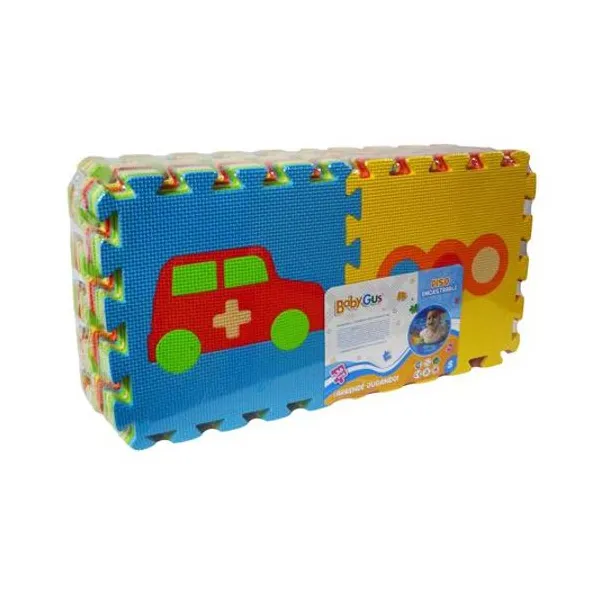 Piso de goma eva vehiculos 36 piezas de 29x29 cm 55x29x14 cm
