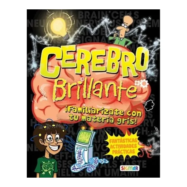 Cerebro brillante-cuerpo en accion-