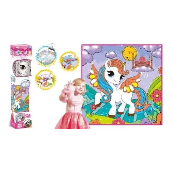 Set de dibujo mágico unicornio