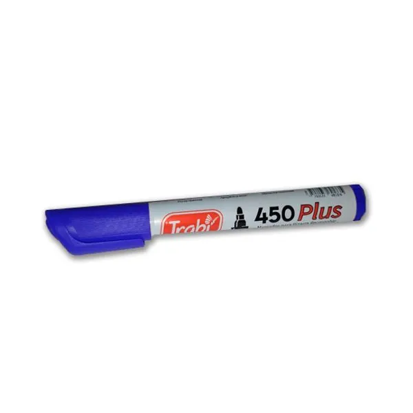 Marcador trabi 450 para pizarra cj.x 12 unid.azul recargable