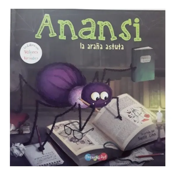 Anansi la araña astuta – dreams art –