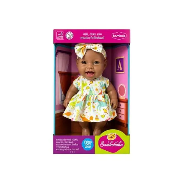 Bebé bambolina 22 cm en caja 13x24x7.5 cm bambola