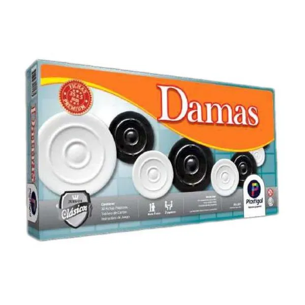 Damas super 35 mm con tablero 40x40