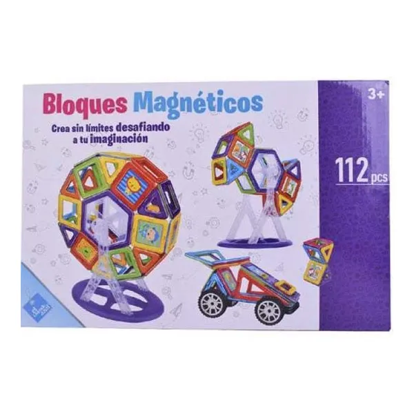 Juego magnetico x112 pcs piezas chicas