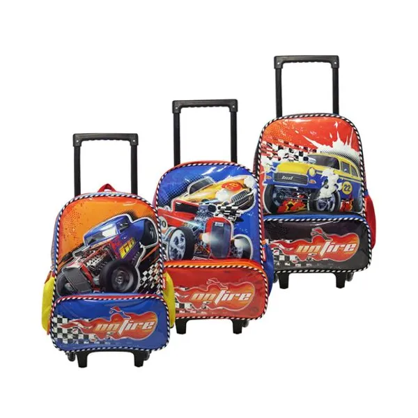 Mochila con carro 16" lsyd autos