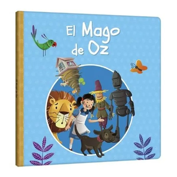 El mago de oz tapa dura/20,5 x20,5 cm/10 páginas