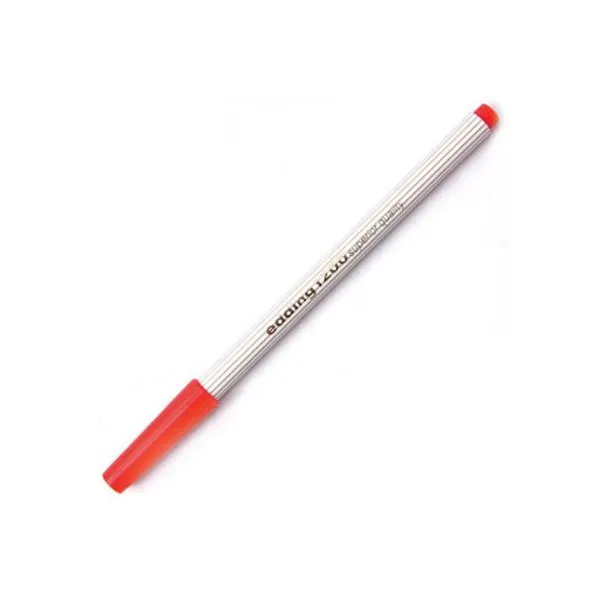Fibra Edding e 1200 al agua para fina rojo