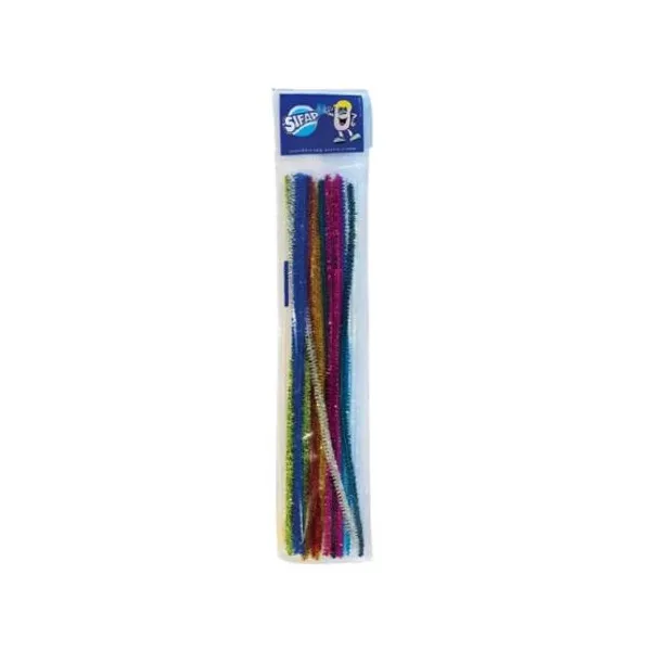 Limpia pipas Sifap de lurex 30 cmest.x 20 unid.