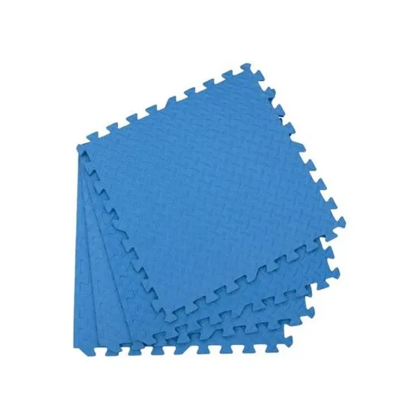 Piso de goma eva texturado 4pzs de 60x60 cm x1