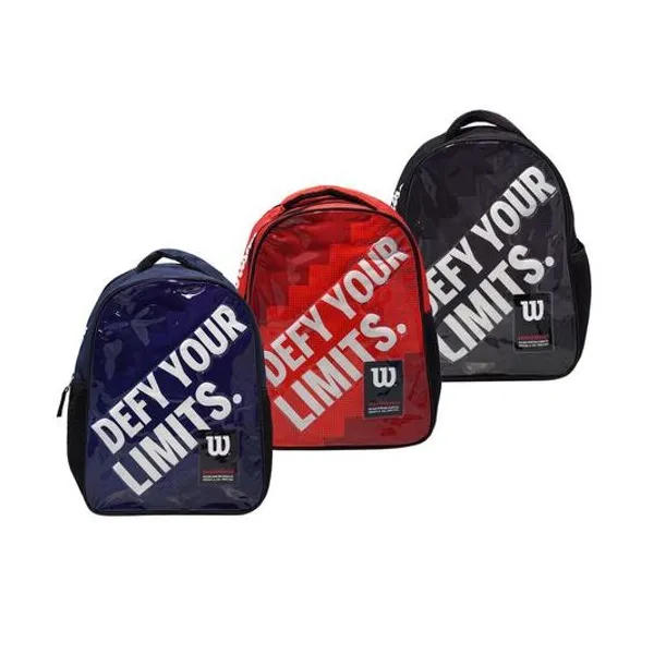 Mochila 12" espalda 30x24x11 cm colores surtidos wilson
