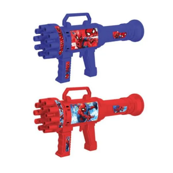 Burbujero a pila Spiderman (2 modelos) 25 x11 x6 cm