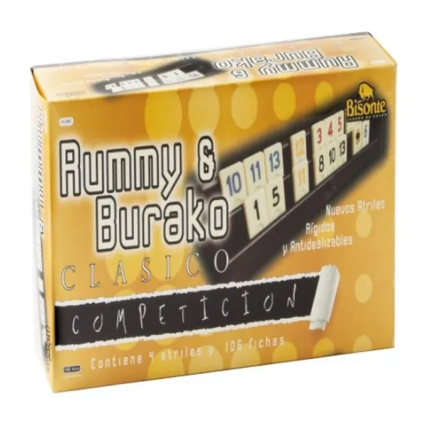 Rummy burako competicion