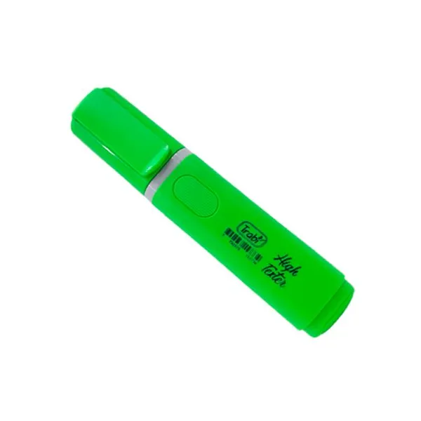 Resaltador trabi high texter caja x10 unid.verde