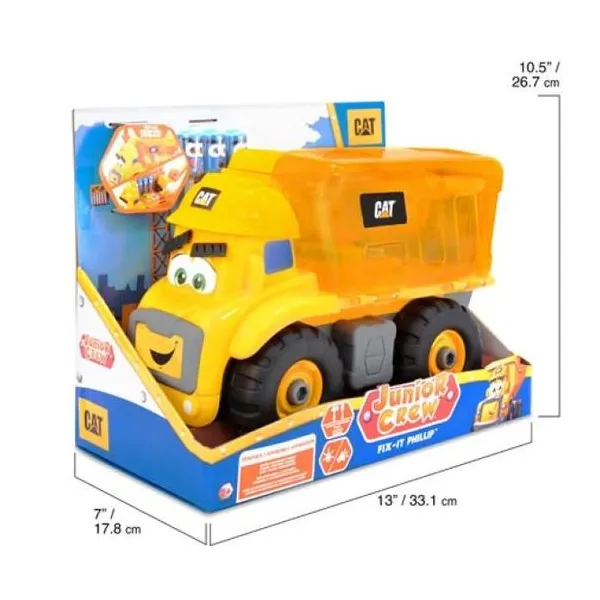 Cat - junior crew juego arreglalo phillip luz & sonido playset 34 cm