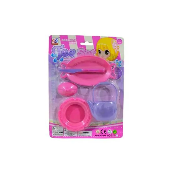 Set de te x5 piezas en blister 15.5x21.5 cm lm215608 ba