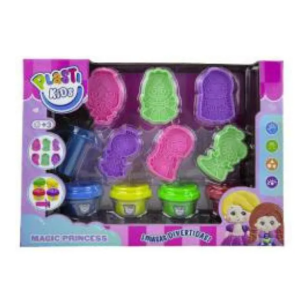 Masas para modelar con accesorios princesas magicas 24 18 cm
