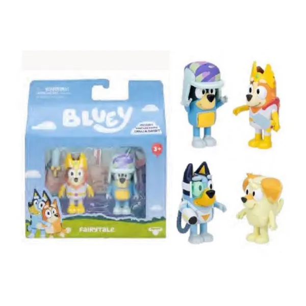 Bluey surprise blaster suit (2 personajes, Bluey & chucky)