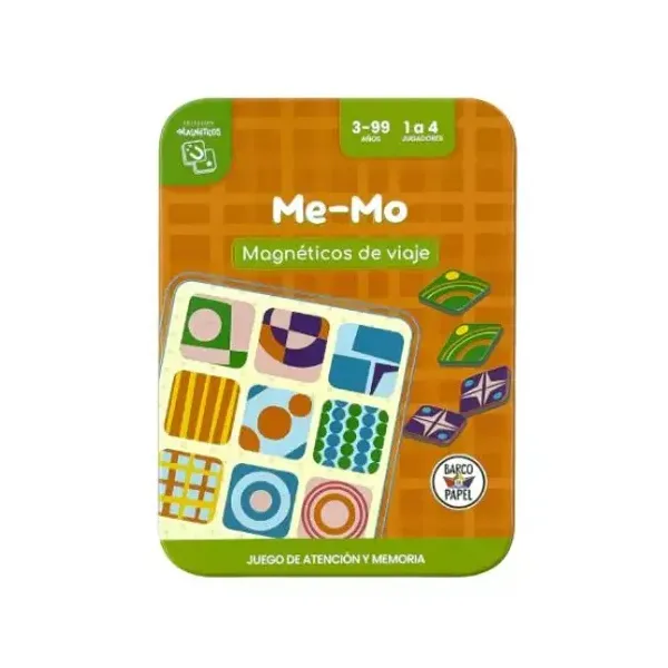 Juego magneticos de viaje barco de papel me - mo