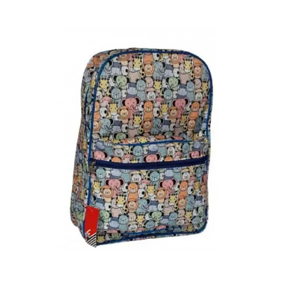 Mochila espalda 14" m.e. animalitos n.° 4742