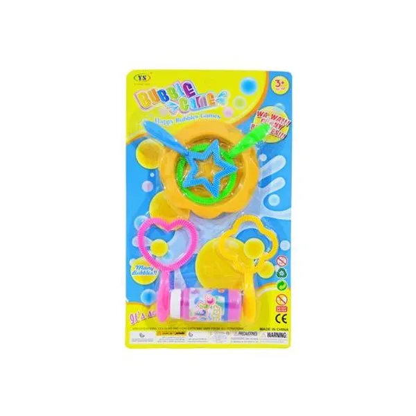 Set de burbujeros 6 piezas en blister 31x19x3 cm