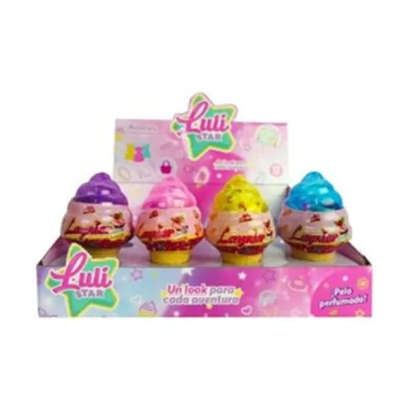 Mini muñeca lulistar con accesorios 12 pzas/display